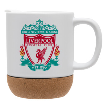 Liverpool, Ceramic coffee mug Cork (MAT), 330ml (1pcs)