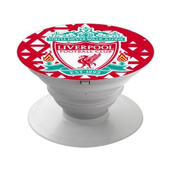 Liverpool, Phone Holders Stand  White Hand-held Mobile Phone Holder