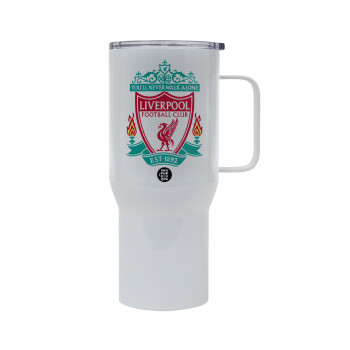 Liverpool, Mega Stainless steel Tumbler with lid, double wall 750L