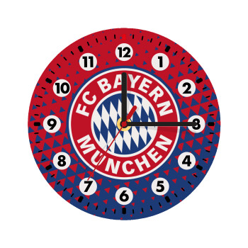 FC Bayern Munich, Ρολόι τοίχου ξύλινο (20cm)