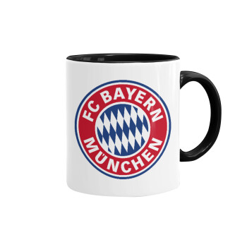 FC Bayern Munich, Mug colored black, ceramic, 330ml