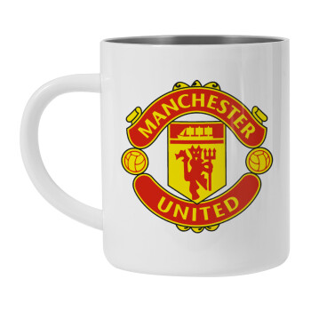 Manchester United F.C., Mug Stainless steel double wall 450ml