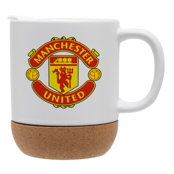 Manchester United F.C., Ceramic coffee mug Cork (MAT), 330ml (1pcs)