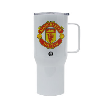 Manchester United F.C., Tumbler με καπάκι, διπλού τοιχώματος (θερμό) 750L