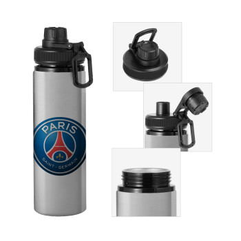 Paris Saint-Germain F.C., Μεταλλικό παγούρι νερού με καπάκι ασφαλείας, αλουμινίου 850ml