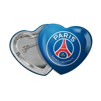 Paris Saint-Germain F.C., Κονκάρδα παραμάνα καρδιά (57x52mm)