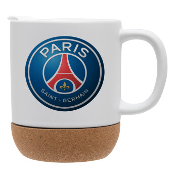 Paris Saint-Germain F.C., Ceramic coffee mug Cork (MAT), 330ml (1pcs)