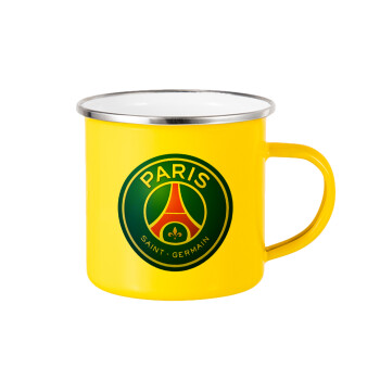 Paris Saint-Germain F.C., Κούπα Μεταλλική εμαγιέ Κίτρινη 360ml
