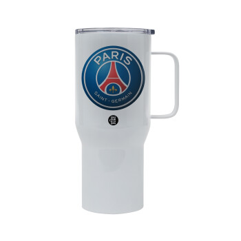 Paris Saint-Germain F.C., Mega Stainless steel Tumbler with lid, double wall 750L