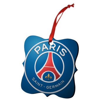 Paris Saint-Germain F.C., Χριστουγεννιάτικο στολίδι polygon ξύλινο 7.5cm