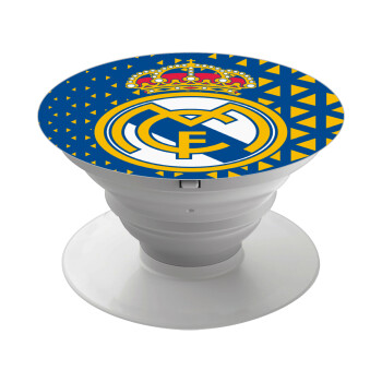 Real Madrid CF, Phone Holders Stand  White Hand-held Mobile Phone Holder