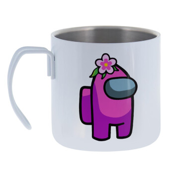 Among US girl, Mug Stainless steel double wall 400ml