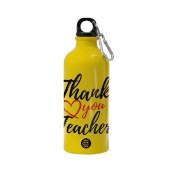 Thank you teacher, Water bottle 600ml