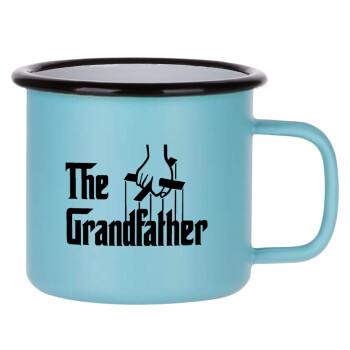 The Grandfather, Κούπα Μεταλλική εμαγιέ ΜΑΤ σιέλ 360ml