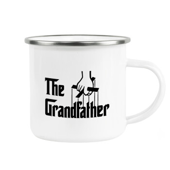 The Grandfather, Metallic enamel cup white 360ml