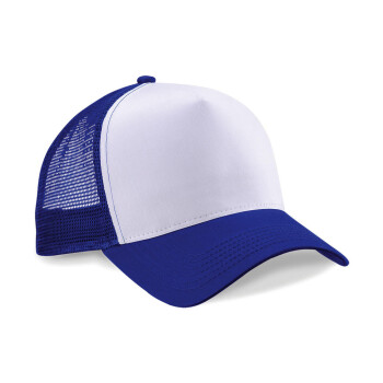 Snapback Trucker (Blue/White)