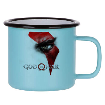 God of war Stratos, Κούπα Μεταλλική εμαγιέ ΜΑΤ σιέλ 360ml