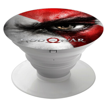 God of war Stratos, Phone Holders Stand  White Hand-held Mobile Phone Holder