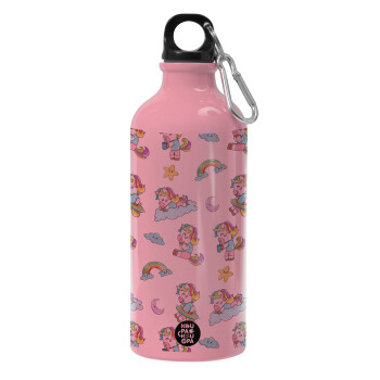 Unicorn pattern, Water bottle 600ml