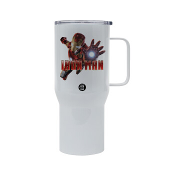 Ironman, Tumbler με καπάκι, διπλού τοιχώματος (θερμό) 750L