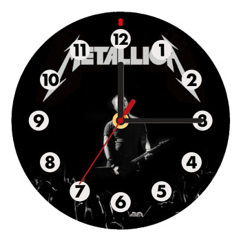 Metallica , Wooden wall clock (20cm)