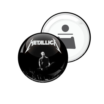 Metallica , Μαγνητάκι και ανοιχτήρι μπύρας στρογγυλό διάστασης 5,9cm