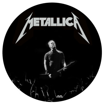 Metallica , Mousepad Round 20cm