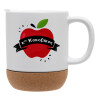 Ceramic coffee mug Cork (MAT), 330ml (1pcs)