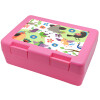 Children's cookie container PINK 185x128x65mm (BPA free plastic)