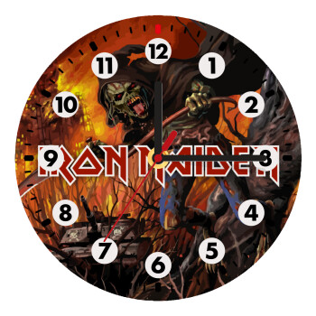 Iron maiden From Fear to Eternity, Wooden wall clock (20cm)