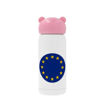 EU, Pink stainless steel thermal flask, 320ml