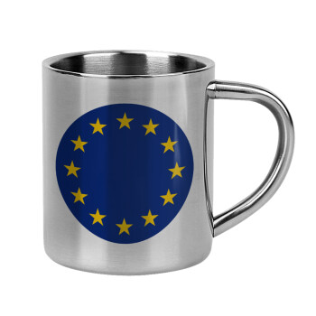 EU, Mug Stainless steel double wall 300ml