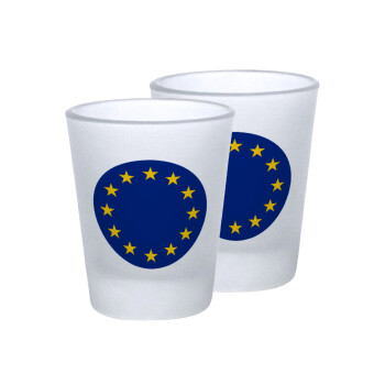 EU, Σφηνοπότηρα γυάλινα 45ml του πάγου (2 τεμάχια)