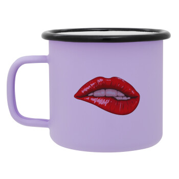 Lips, Κούπα Μεταλλική εμαγιέ ΜΑΤ Light Pastel Purple 360ml
