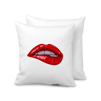 Lips, Sofa cushion 40x40cm includes filling
