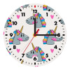 Wooden wall clock (20cm)