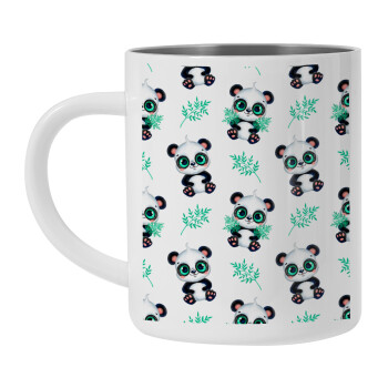 Panda, Mug Stainless steel double wall 450ml