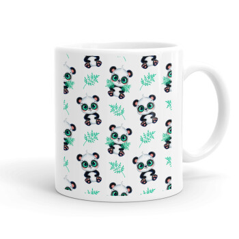 Panda, Ceramic coffee mug, 330ml (1pcs)