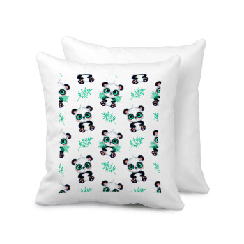 Panda, Sofa cushion 40x40cm includes filling