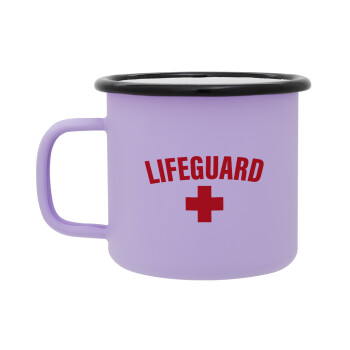 Lifeguard, Κούπα Μεταλλική εμαγιέ ΜΑΤ Light Pastel Purple 360ml