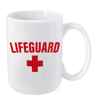 Lifeguard, Κούπα Mega, κεραμική, 450ml