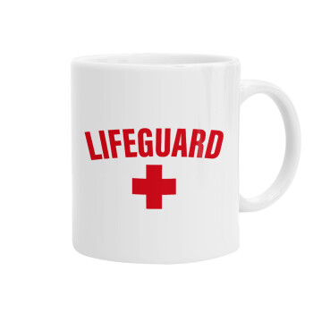 Lifeguard, Ceramic coffee mug, 330ml (1pcs)