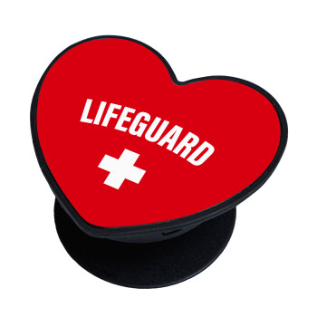 Lifeguard, Phone Holders Stand  καρδιά Μαύρο Βάση Στήριξης Κινητού στο Χέρι