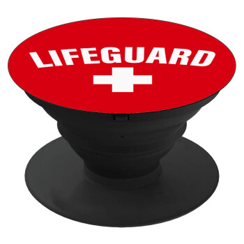 Lifeguard, Phone Holders Stand  Black Hand-held Mobile Phone Holder