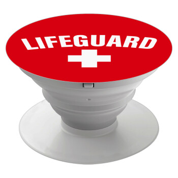 Lifeguard, Phone Holders Stand  White Hand-held Mobile Phone Holder