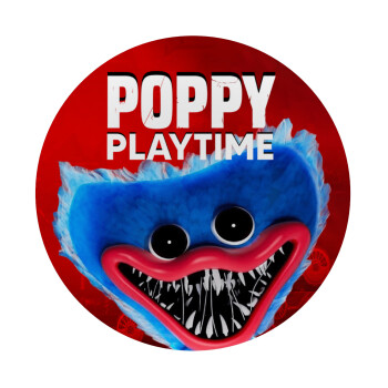 Poppy Playtime Huggy wuggy, Mousepad Round 20cm