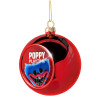 Christmas tree ball Red 8cm