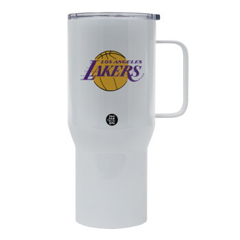 Lakers, Mega Stainless steel Tumbler with lid, double wall 750L