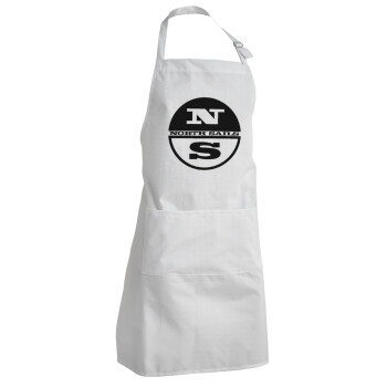 North Sails, Adult Chef Apron (with sliders and 2 pockets)