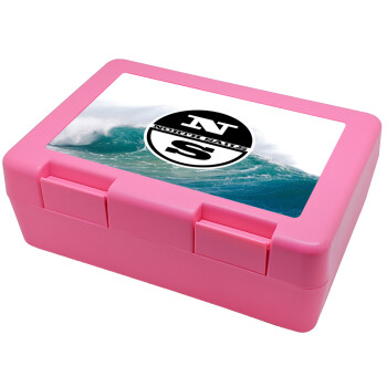 North Sails, Children's cookie container PINK 185x128x65mm (BPA free plastic)